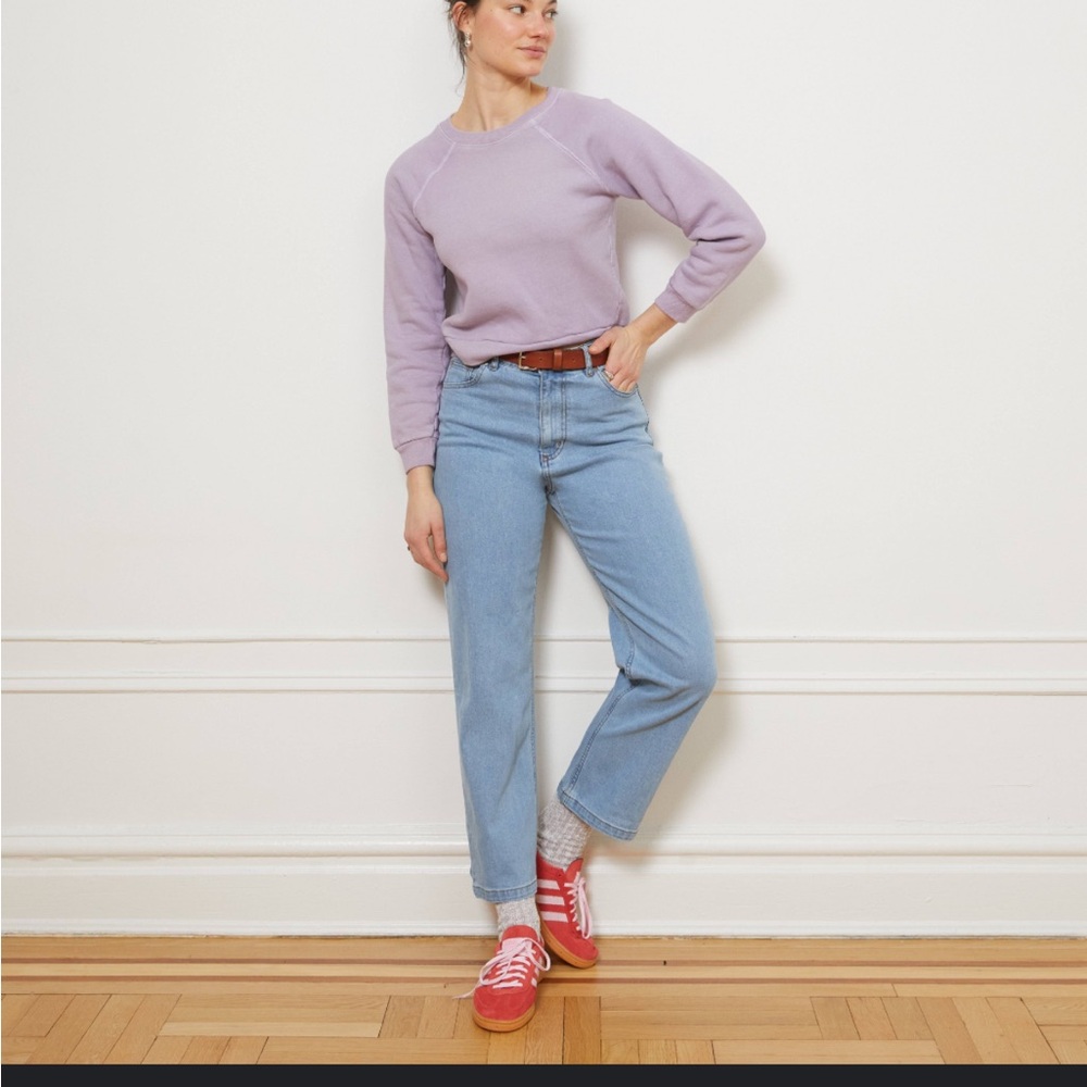Loup Vivienne straight leg jeans stretch light indigo medium
